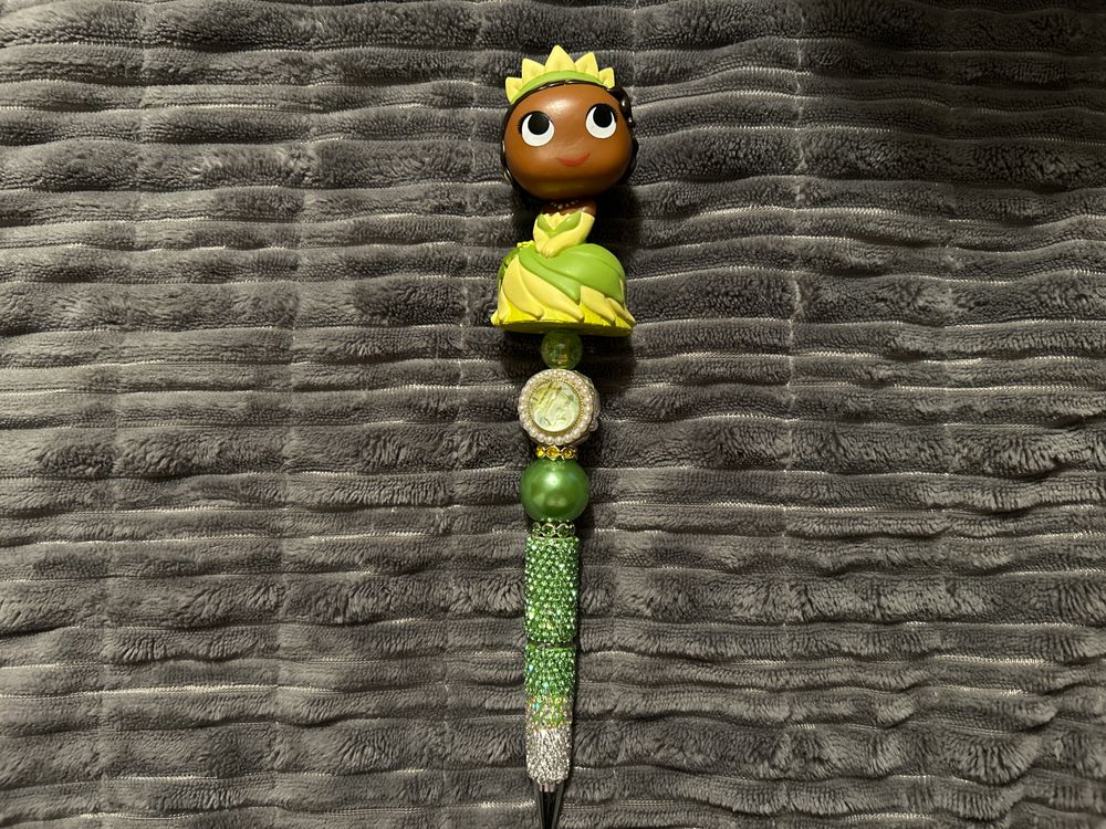 Green Princess Beadable Pen